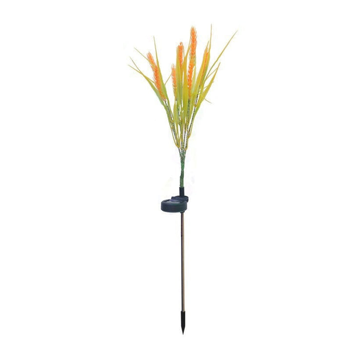 LED Illuminated Realistic Wheat Grass Garden Stake Lights Decorative Landscape Clusters Kalsten