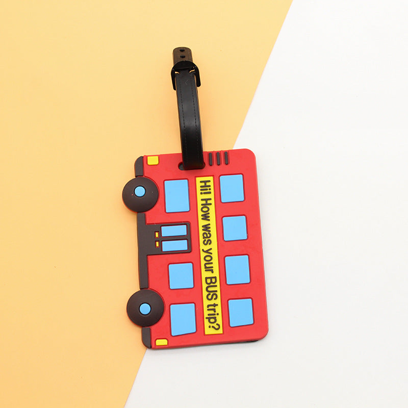 Unisex Travel-Themed Luggage Tag Kalsten