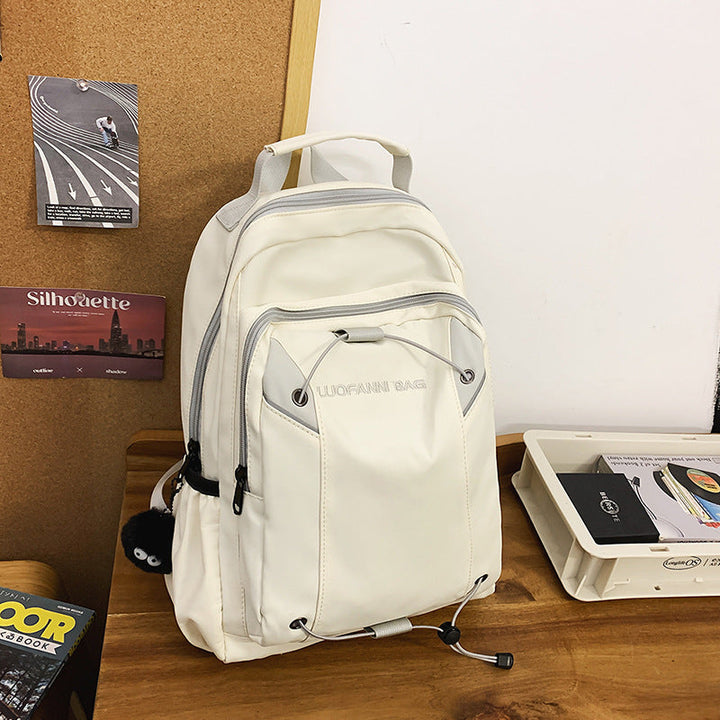 Lightweight Drawstring Closure School Backpack