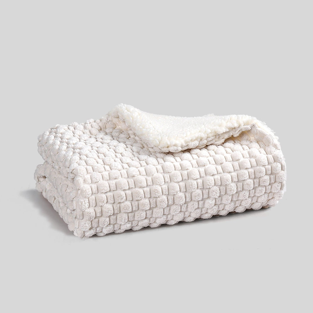Women's Cozy and Reversible Blanket with High-Quality Surface Texture Kalsten