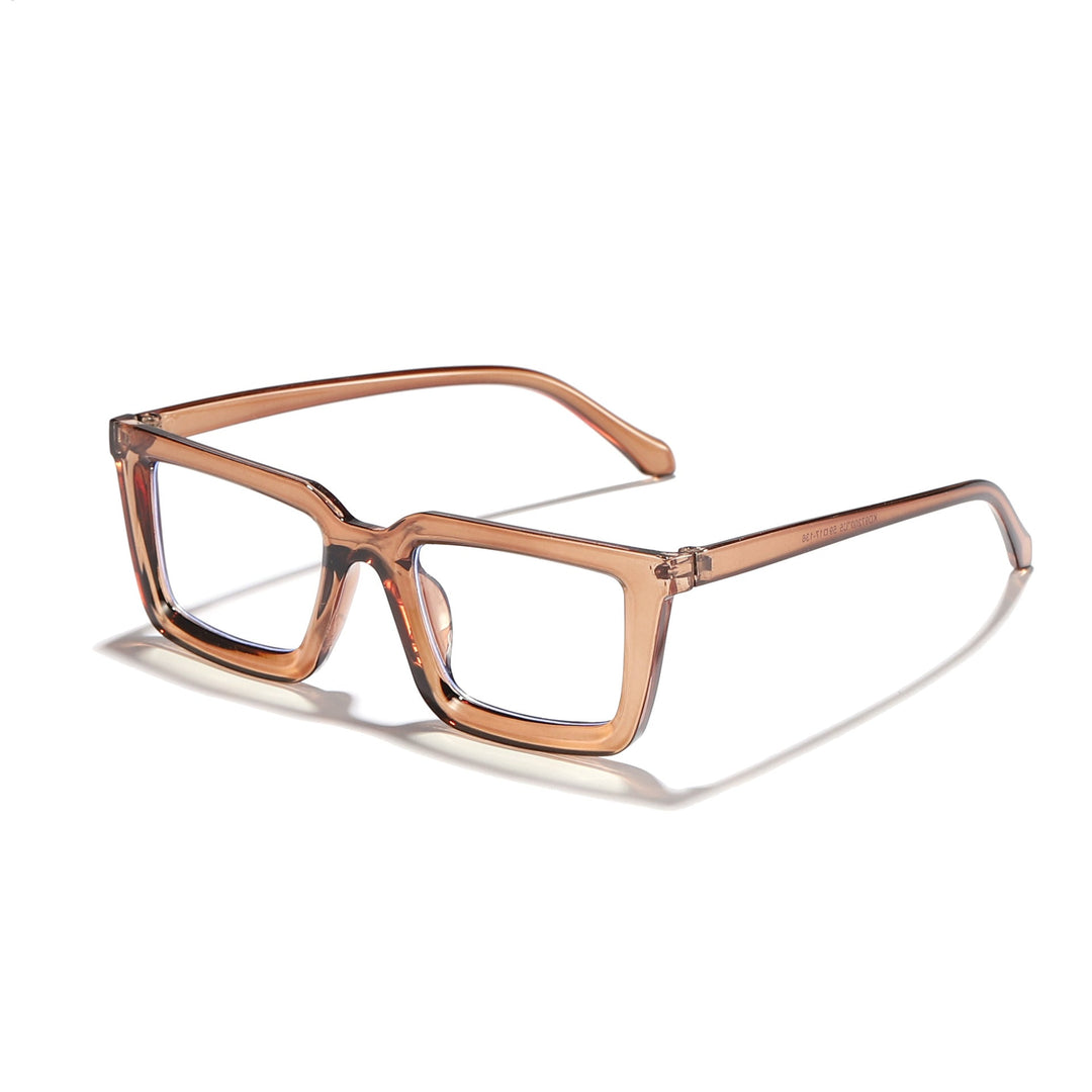 Women's modern square sunglasses with mirrored lenses Kalsten