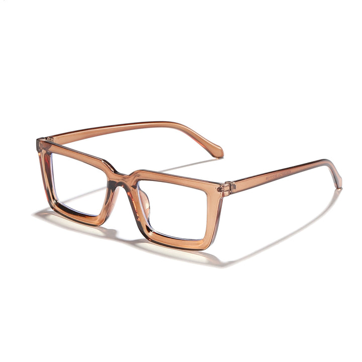 Women's modern square sunglasses with mirrored lenses Kalsten