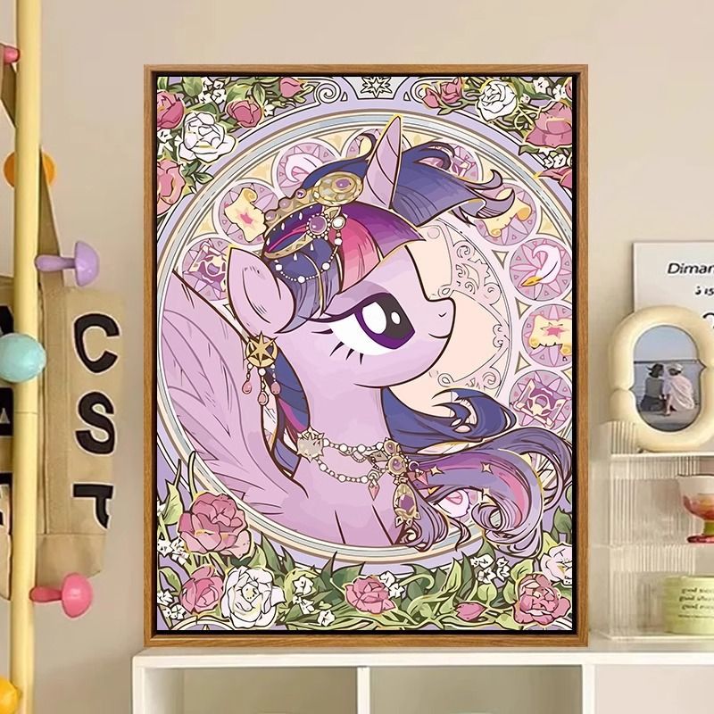Cartoon-Inspired Fantasy Character Canvas Art Print Kalsten