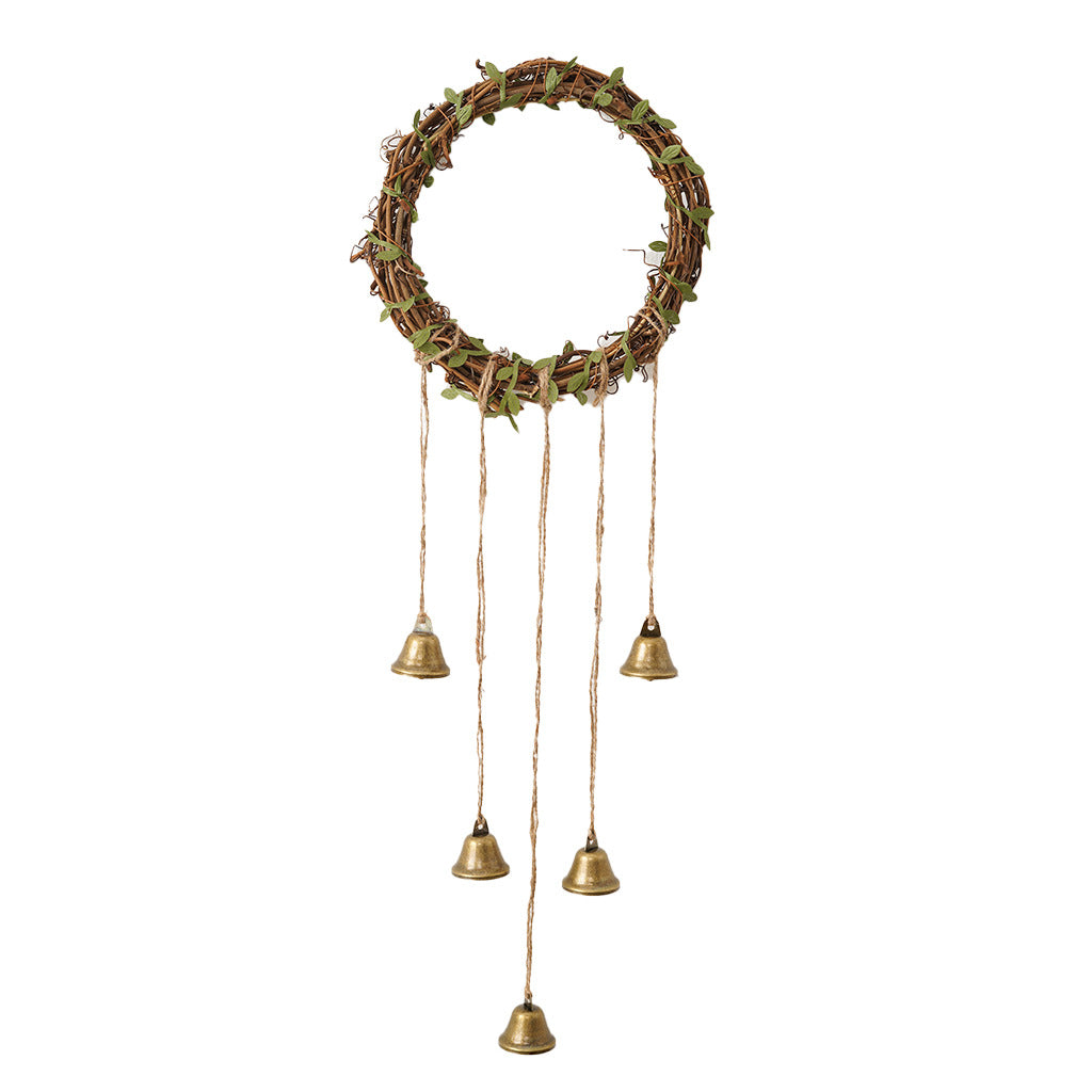 Decorative Wreath with Hanging Bells Acalora