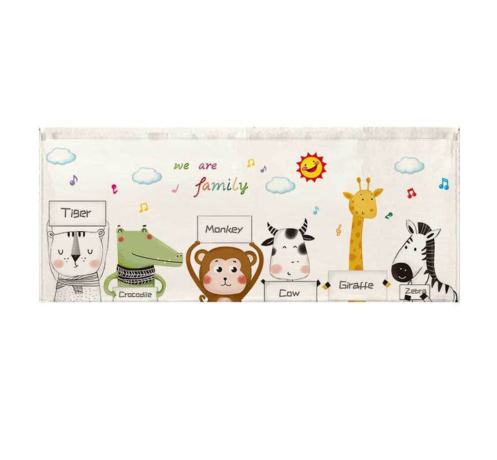 Women's pillowcase with animal family motifs Kalsten