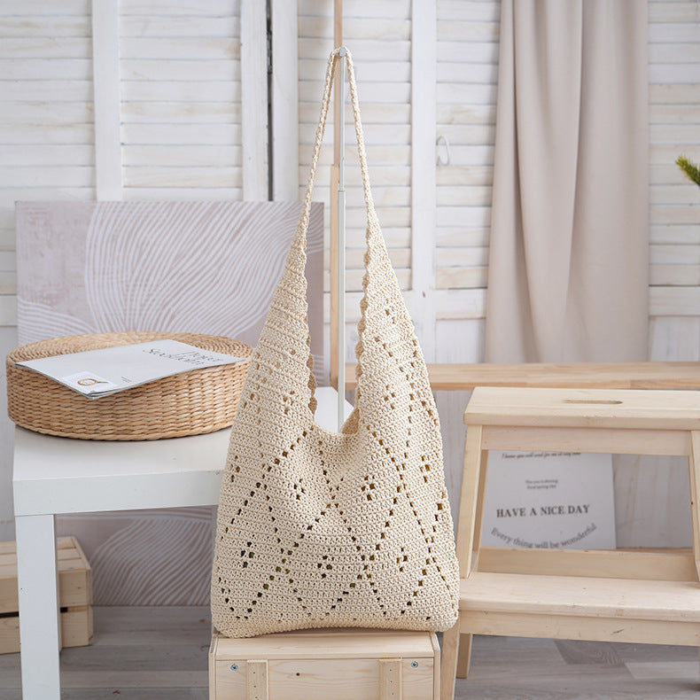 Handmade Macrame Tote Bag Kalsten