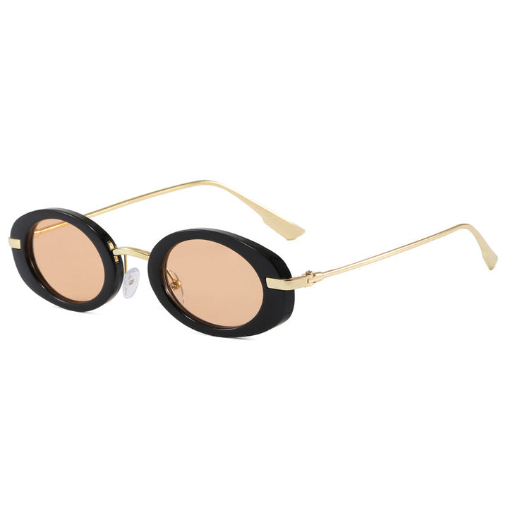 Fashionable glasses with oval frame Kalsten