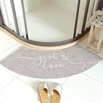 Cozy Curved Bath Mat Acalora