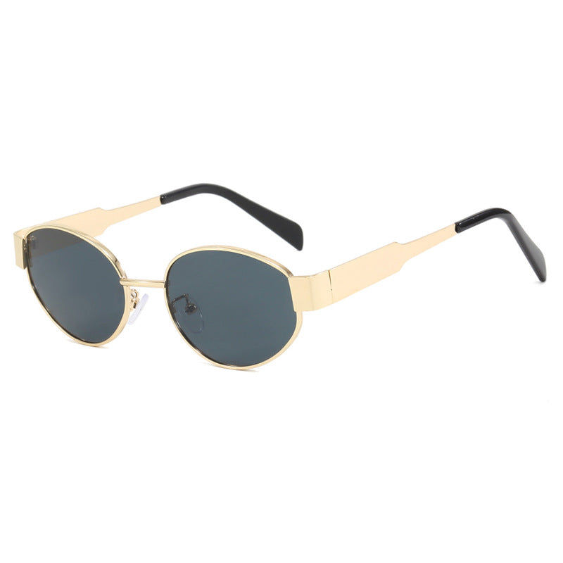 Ladies fashionable sunglasses with innovative geometry design Kalsten
