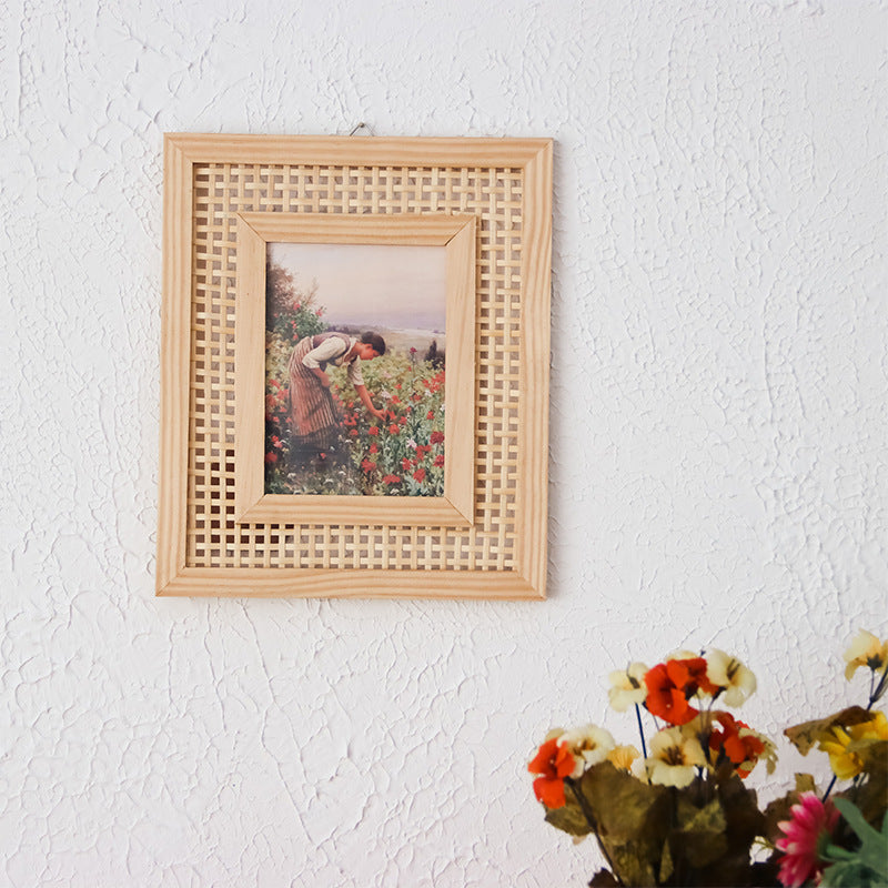 Artful Rattan Picture Frame Acalora