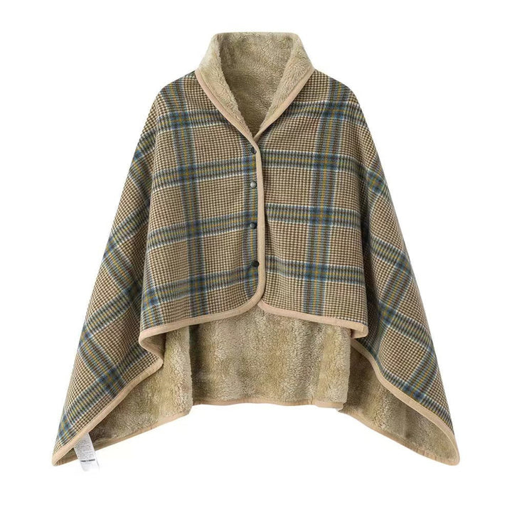 Women Cozy Blanket Poncho Kalsten