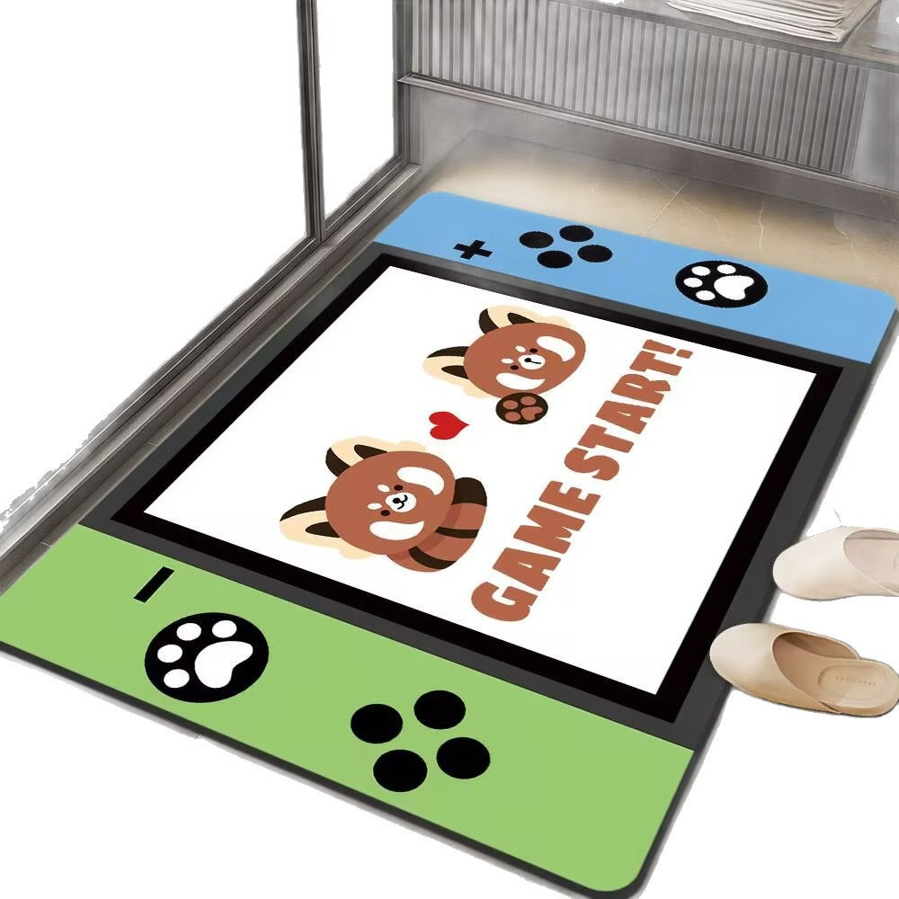 Gaming-Themed Bath Mat Kalsten