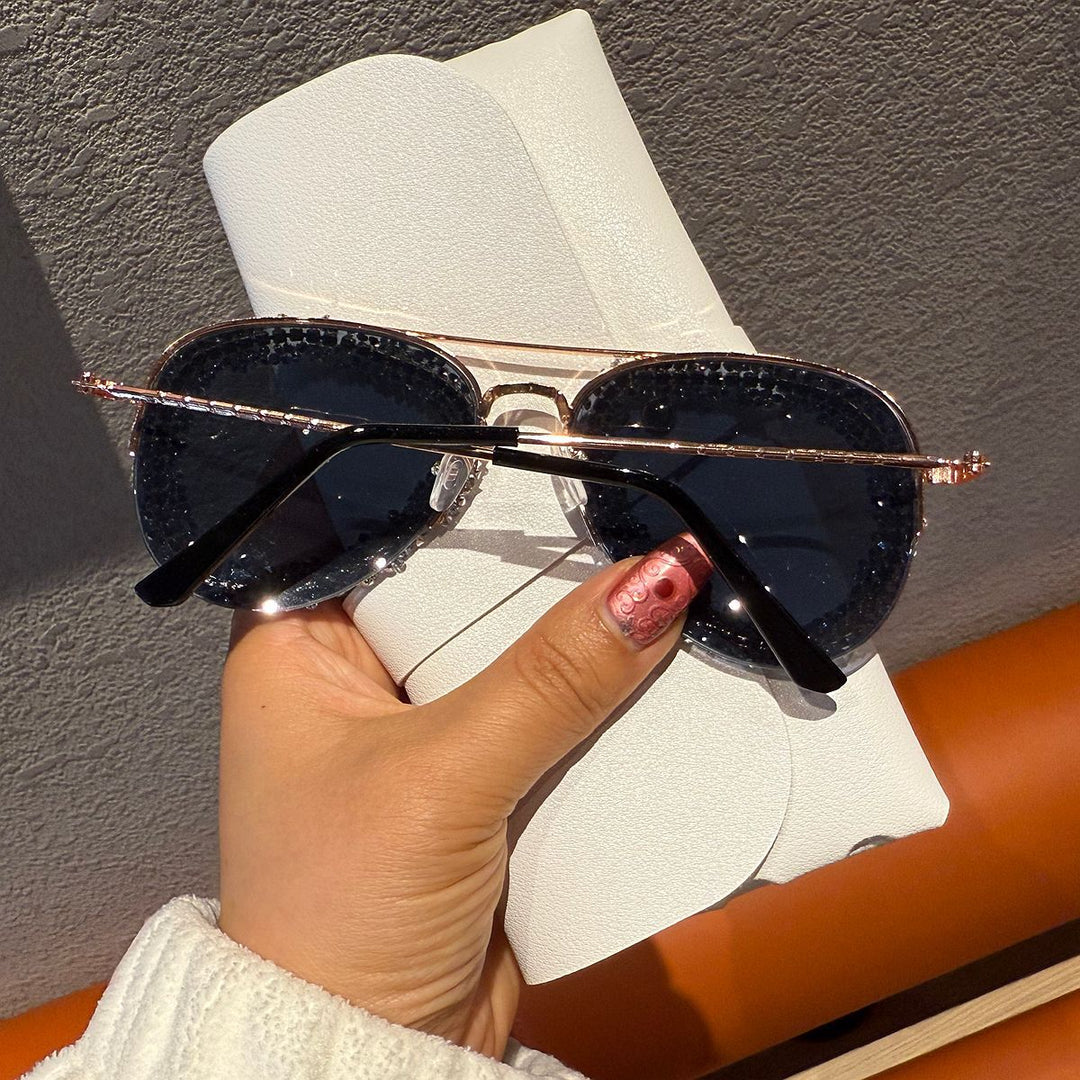 Women's sunglasses with extravagant rhinestone frame Kalsten