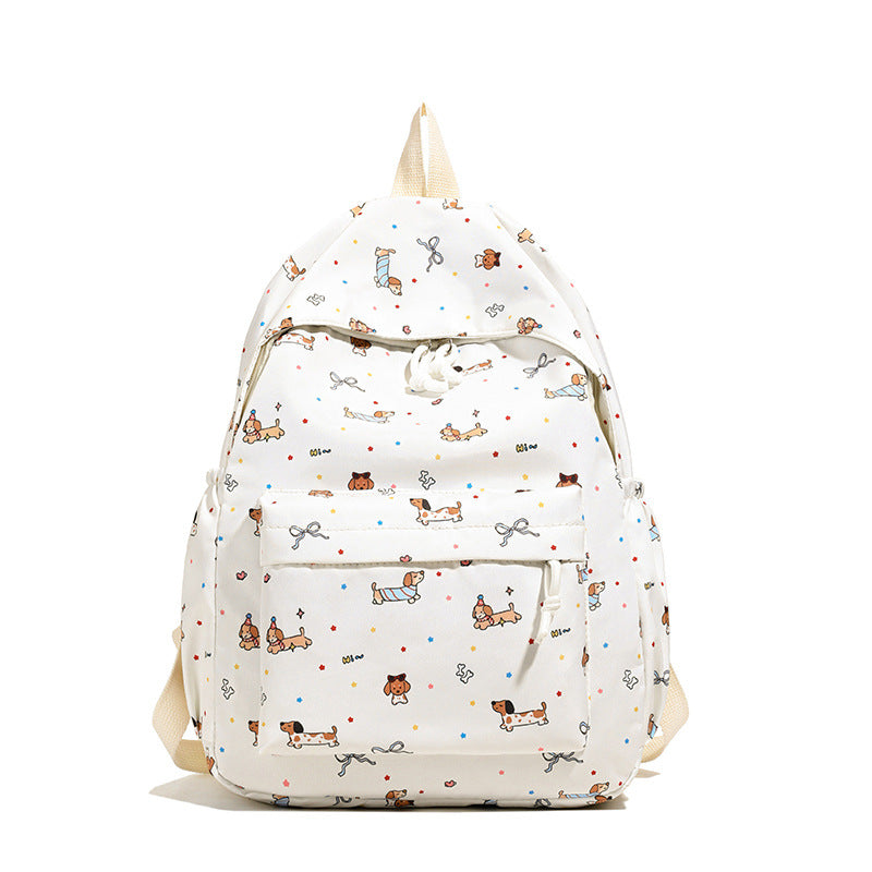 Backpack with Cheerful Dog Motif Kalsten