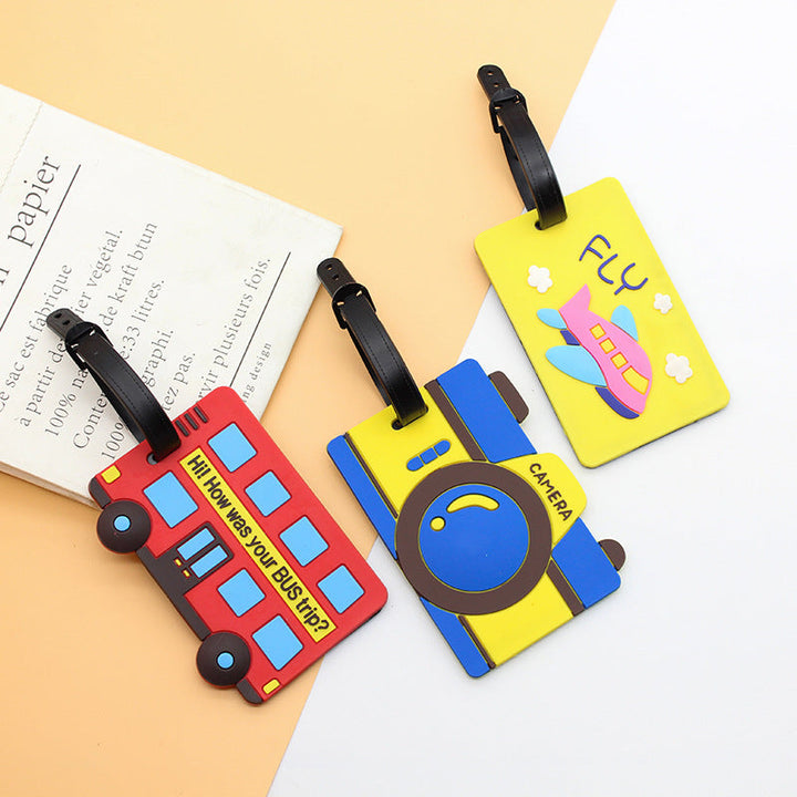 Unisex Travel-Themed Luggage Tag Kalsten