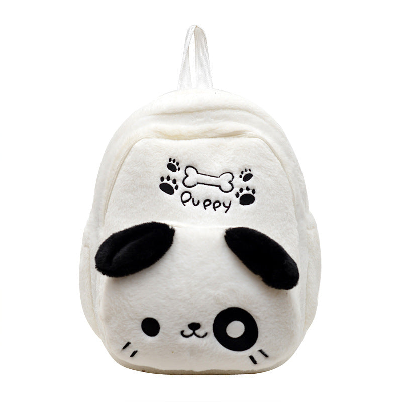Plush backpack with dog design Kalsten