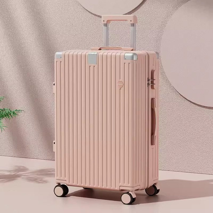 Women's Stylish Textured Spinner Luggage Kalsten