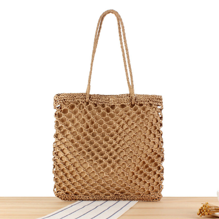Tote bag made of handcrafted mesh weave Kalsten