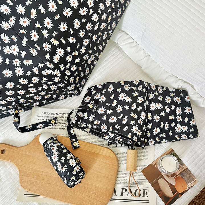 Women Foldable Shopping Bag with Charming Flower Design Kalsten