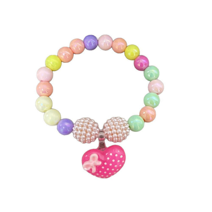 Colorful bracelet with flower charms Kalsten