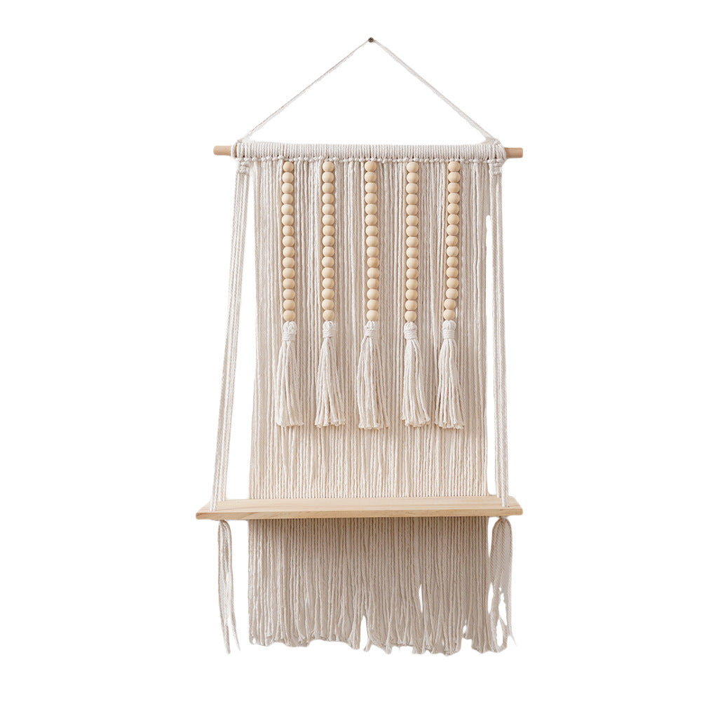 Decorative Macrame Wall Shelf Acalora