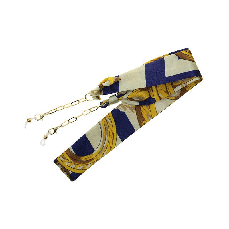Floral Silk Eyewear Chain Kalsten
