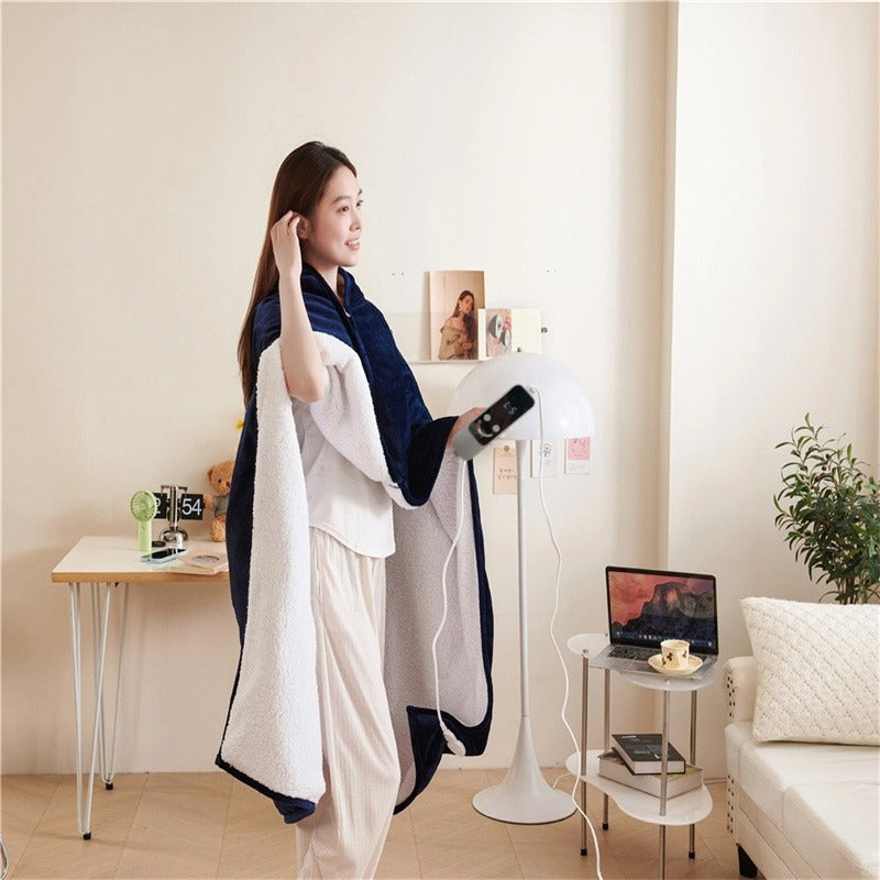 Heated Fleece Blanket Kalsten
