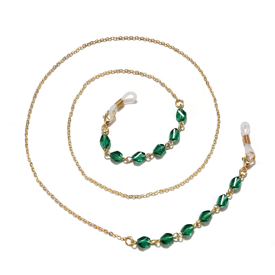 Elegant Beaded Eyewear Chain Kalsten