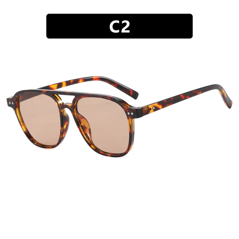 Women’s modern square sunglasses with robust design and UV protection Kalsten