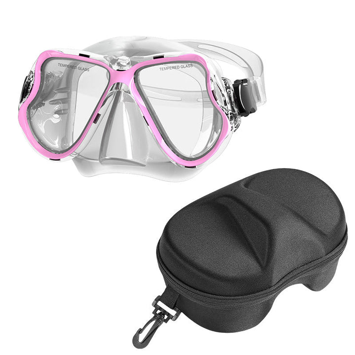 Diving mask with wide field of vision and comfortable wearing comfort Kalsten