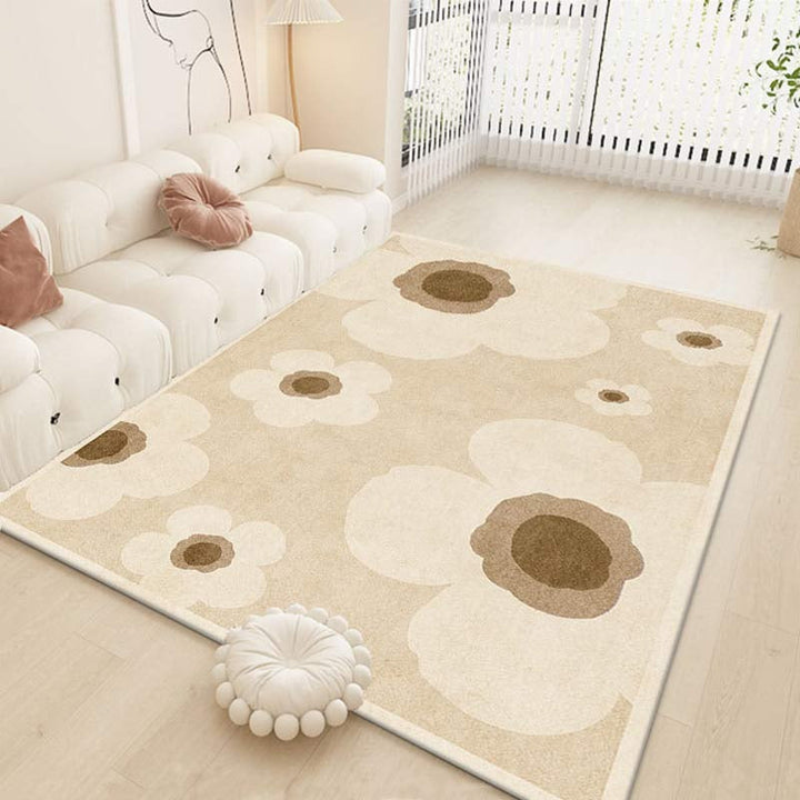 Elegant Floral Pattern Area Rug Kalsten