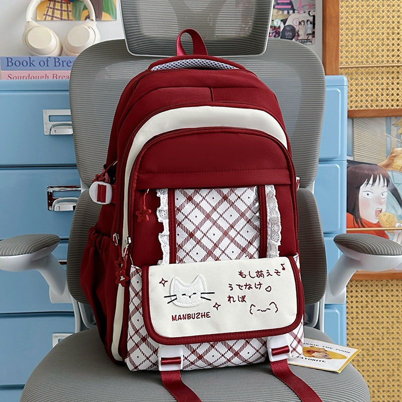 Cute Character-Themed School Backpack