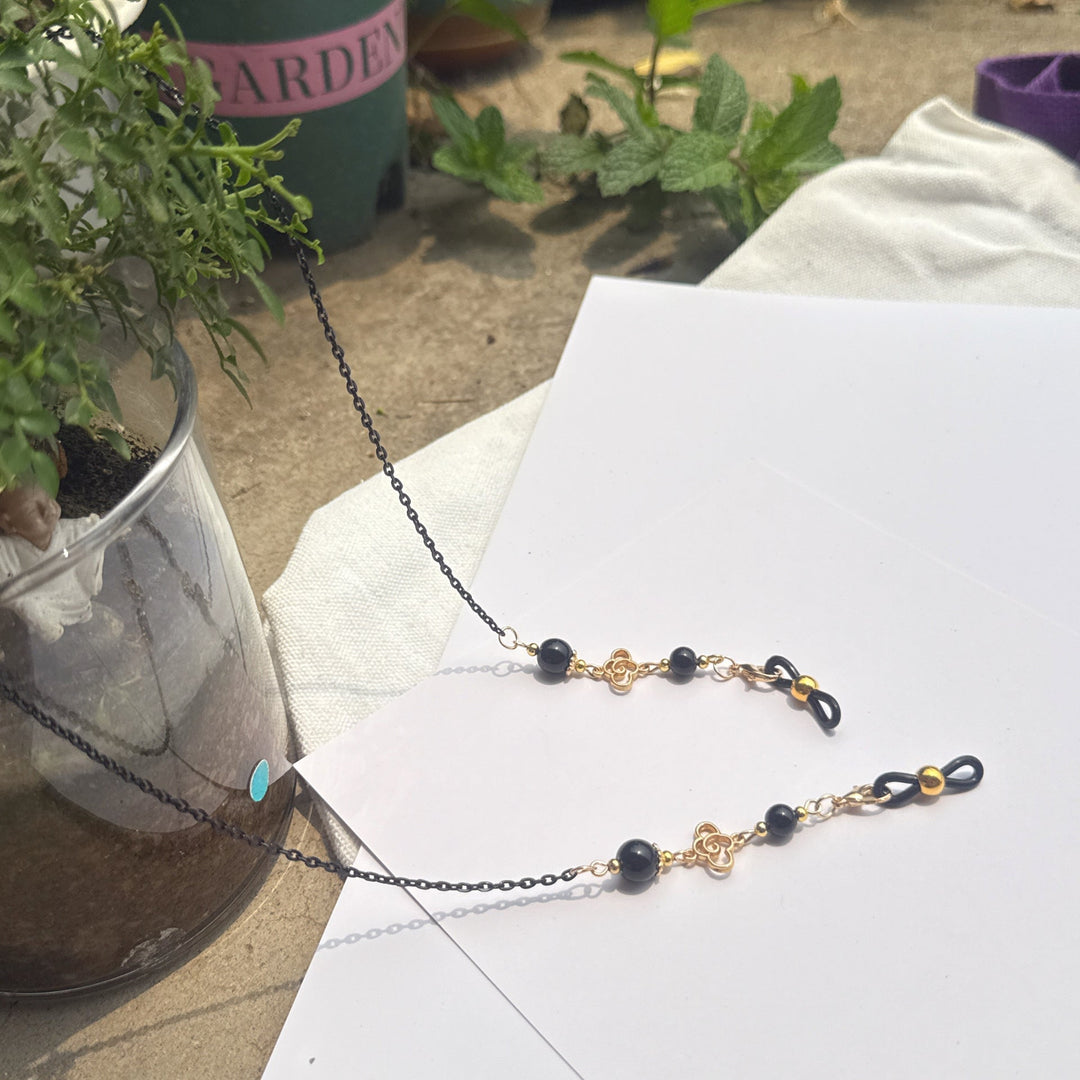 Elegant Long Pendant Necklace with Bead Accents Kalsten