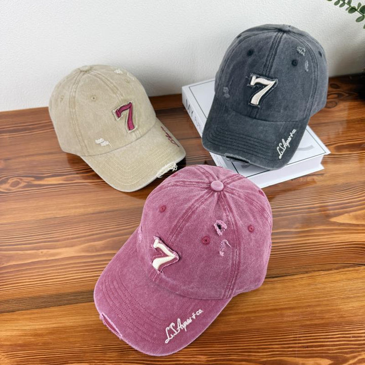 Men's Distressed Vintage Baseball Cap Kalsten