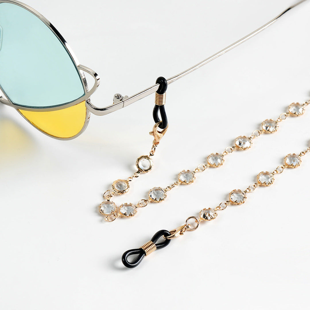 Dazzling Crystal Glasses Chain kalsten
