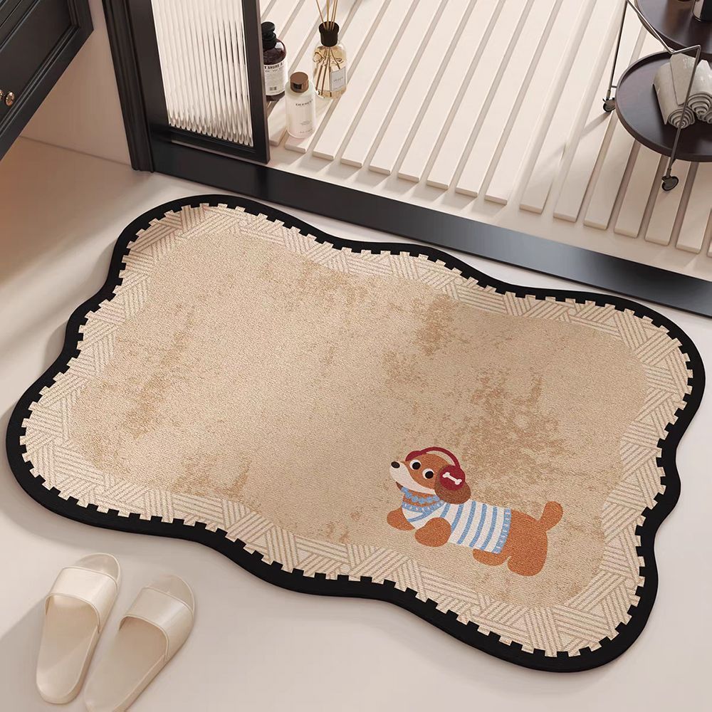 Cat-Themed Soft Plush Bath Mat Kalsten