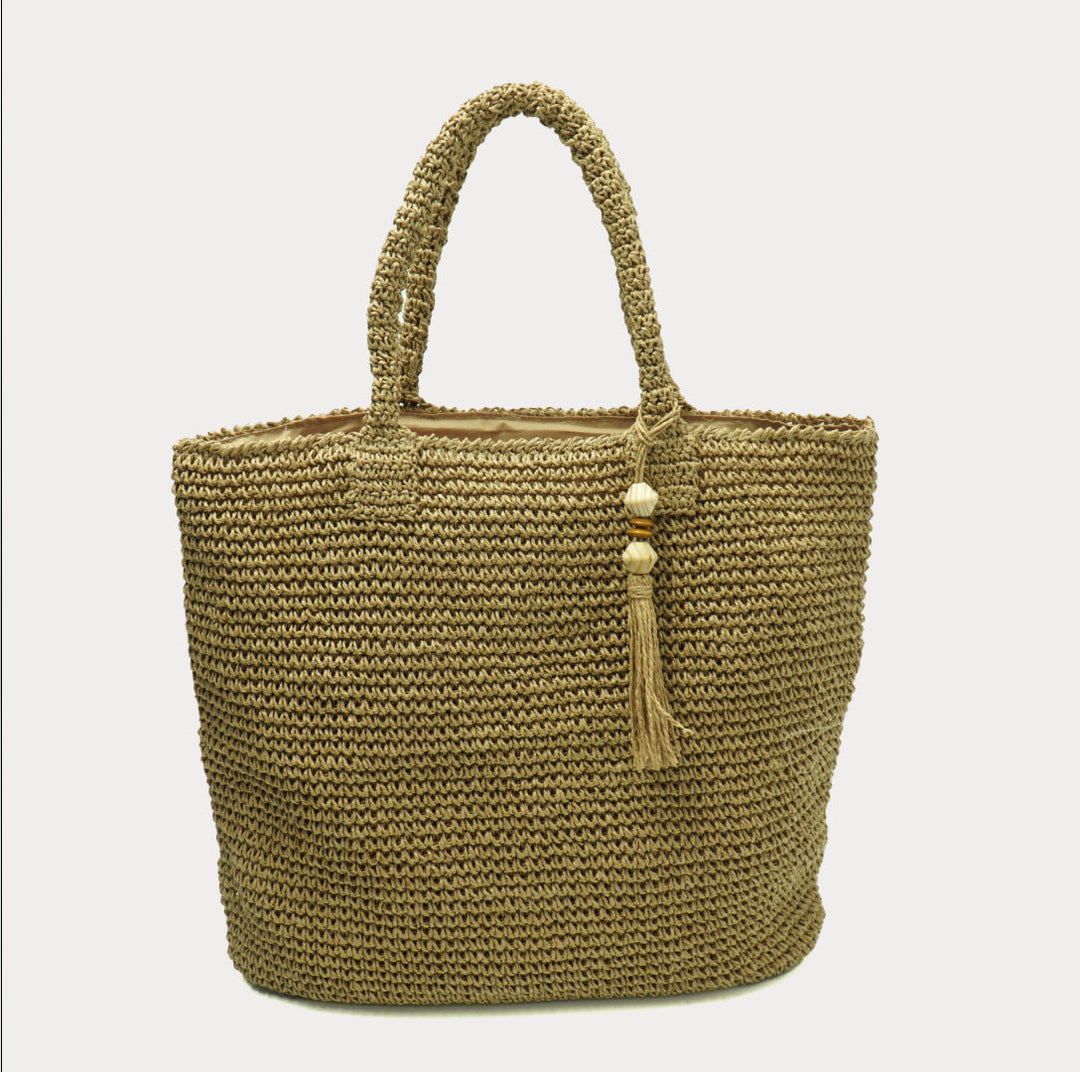 Macramé bag with tassel details Kalsten