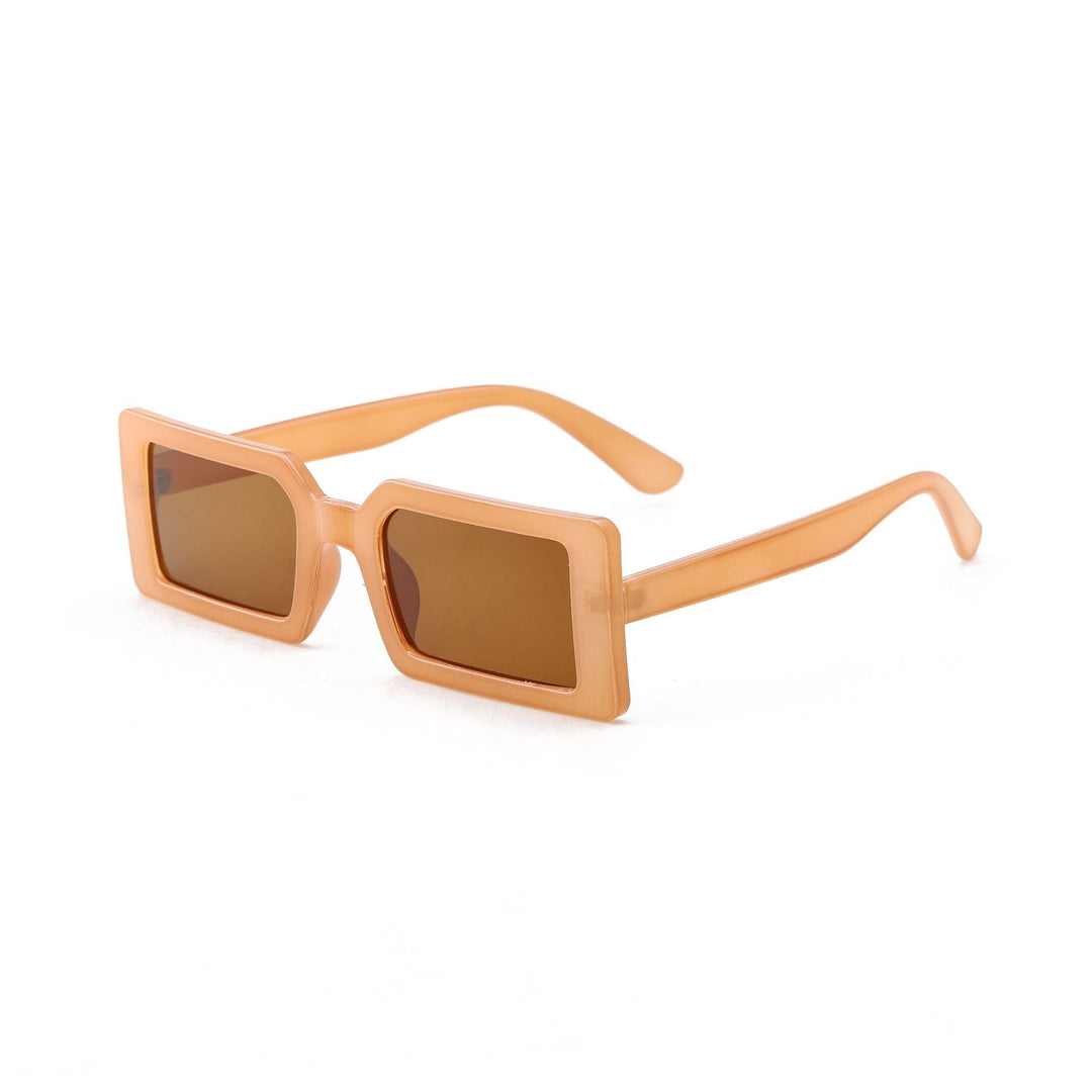 Women's square sunglasses with modern transparent frame Kalsten