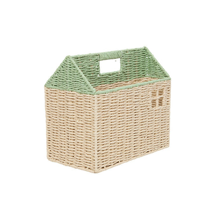 Decorative Storage House Basket Acalora