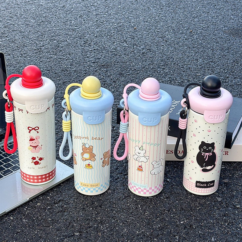 Ladies funny cat water bottle Kalsten
