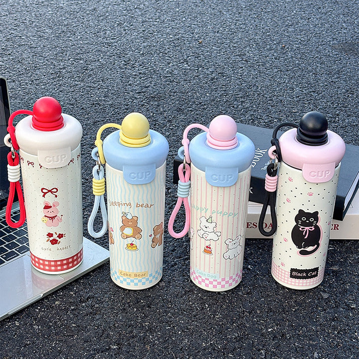 Ladies funny cat water bottle Kalsten