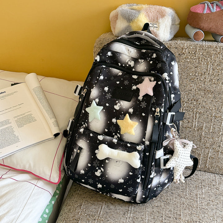 Children's Whimsical Patterned Mini School Backpack