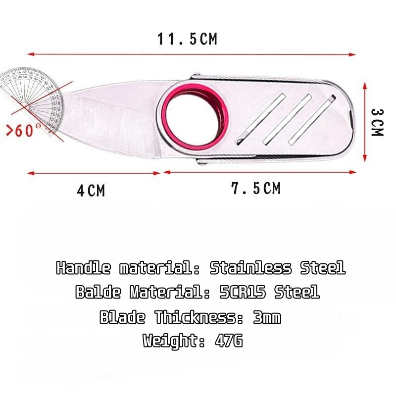 Steel Sharp Mini Multifunctional Knife | Kalsten