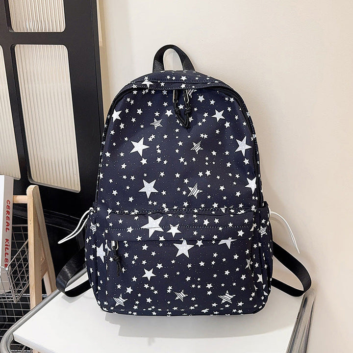 Star-Patterned Casual Daypack