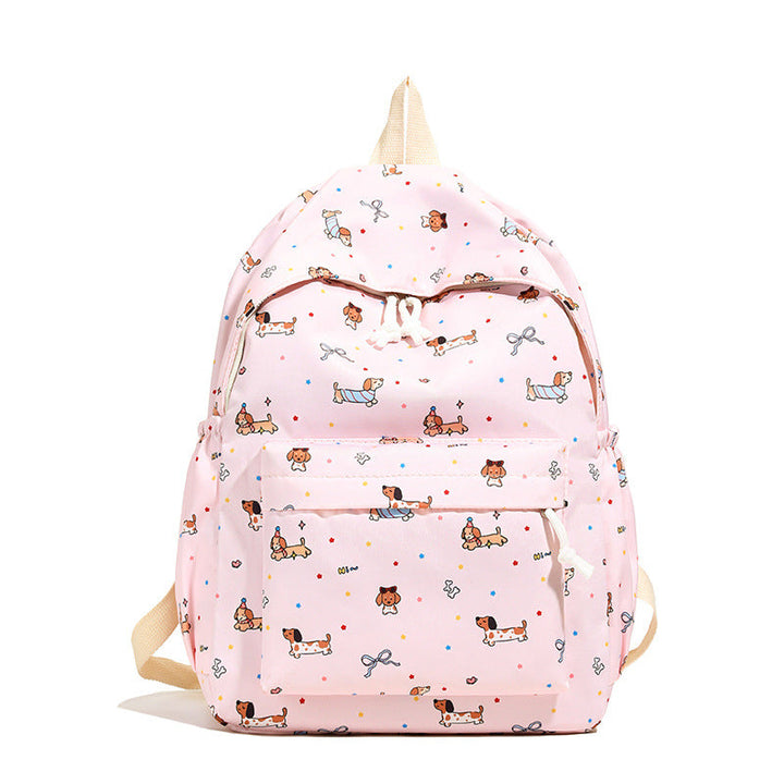 Backpack with Cheerful Dog Motif Kalsten