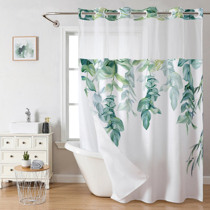 Floral Butterfly Shower Curtain Kalsten