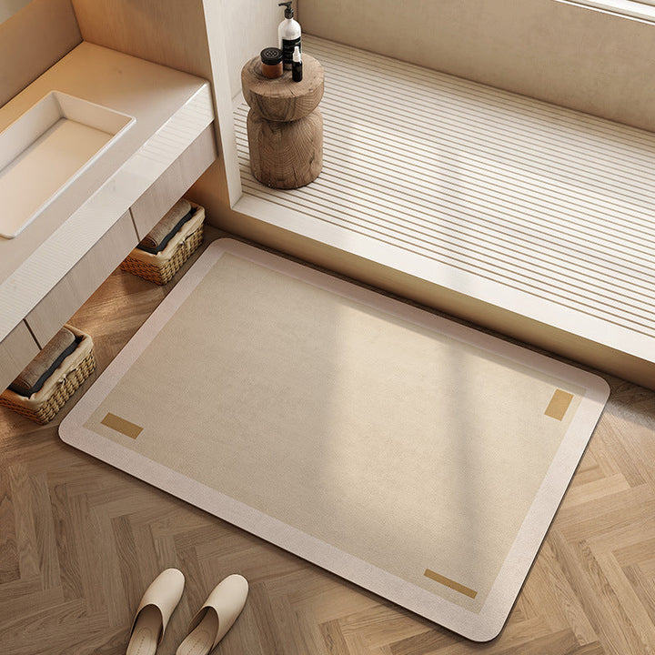 Geometric Patterned Bath Mat Kalsten