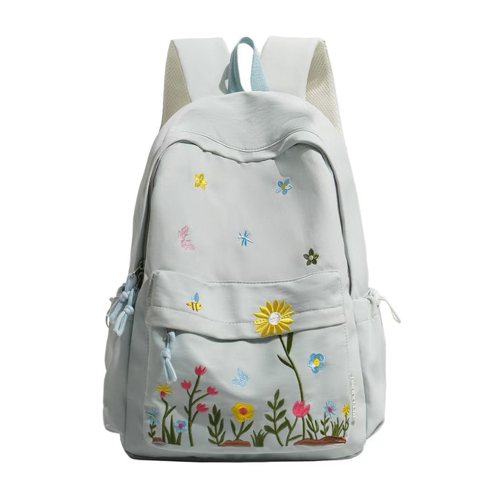 Floral Embroidered Backpack Kalsten