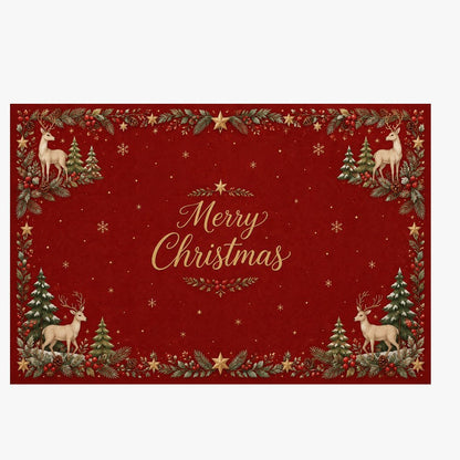 Christmas-Themed Decorative Floor Mat Acalora