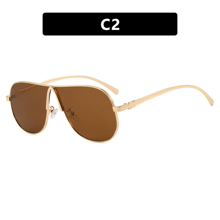 Women oversized sunglasses with modern design Kalsten
